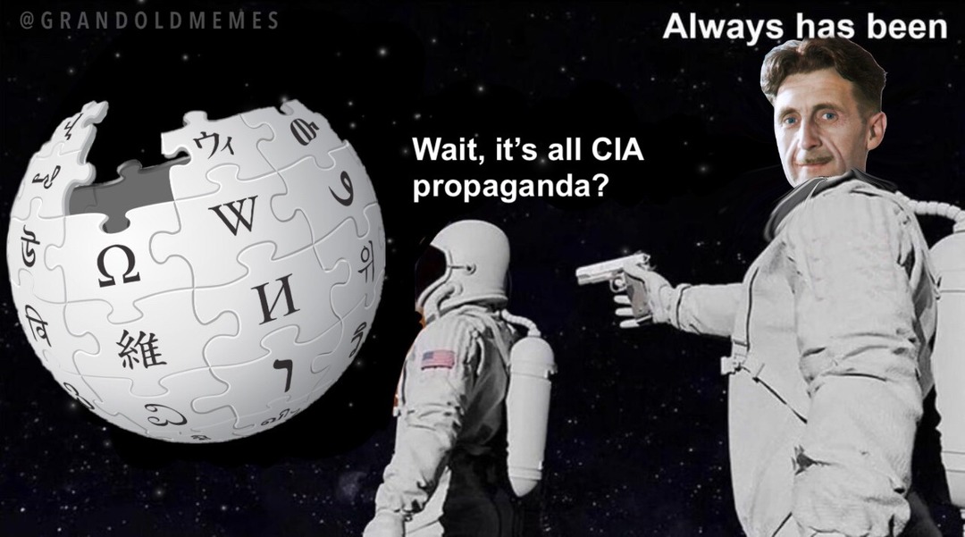 It's all propaganda? - meme