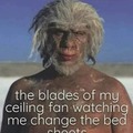 Ceiling fan vs bed sheets