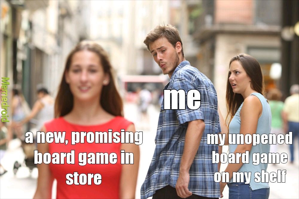 Board game fan&collector - meme