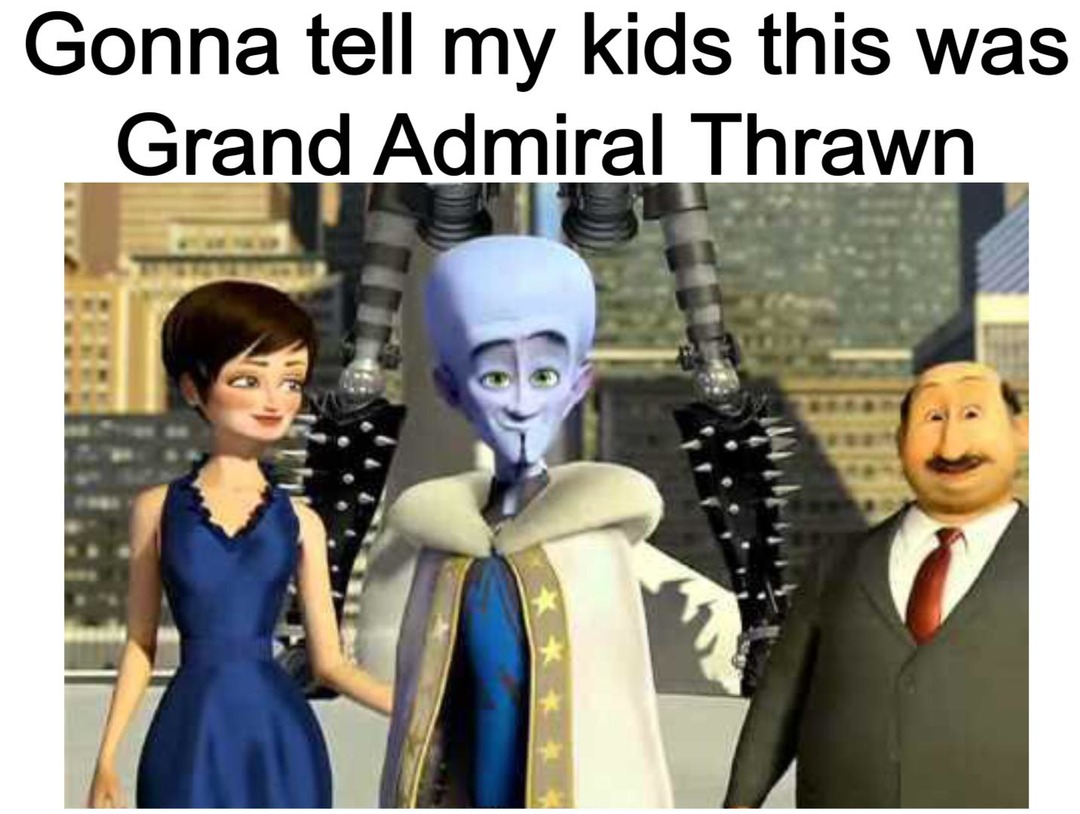Megamind or Admiral Thrawn - meme