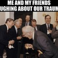 Laughing about our trauma
