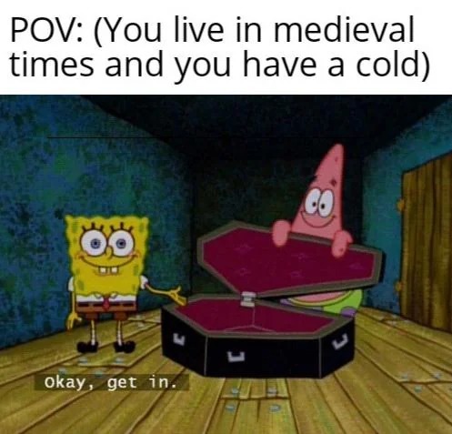 Winter colds - meme