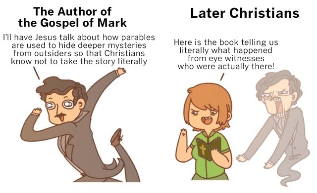 Jesus said don’t take it literally. Christians: bet - meme