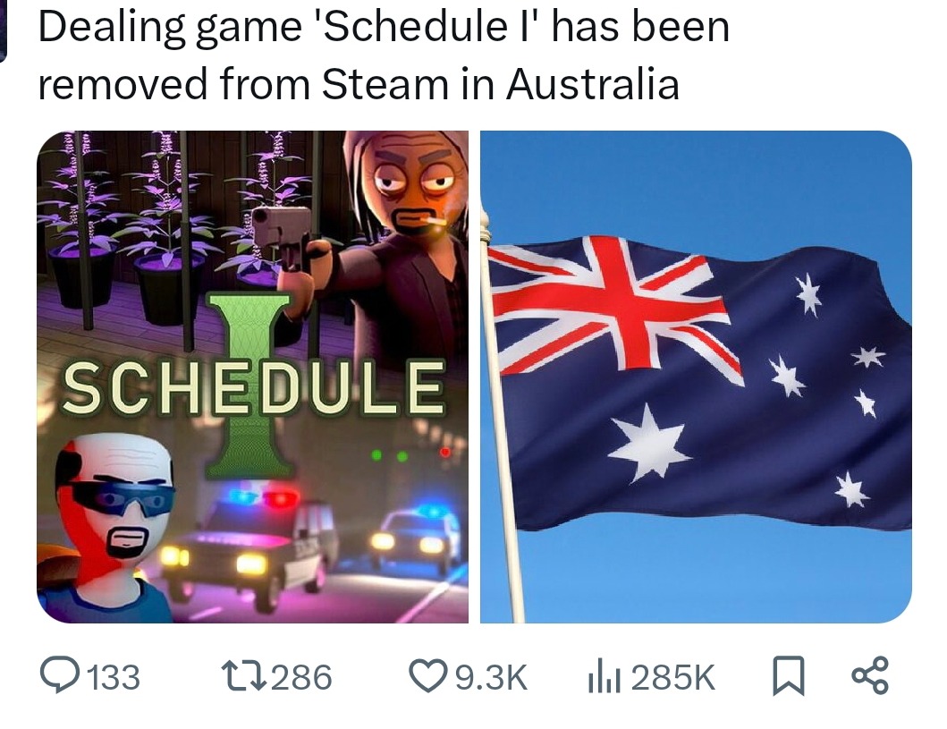 Australia just Thanos-snapped this game off Steam - meme