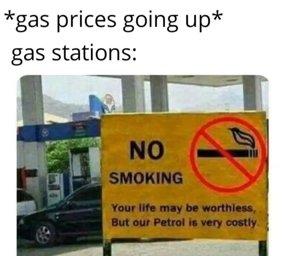 Gas prices - meme