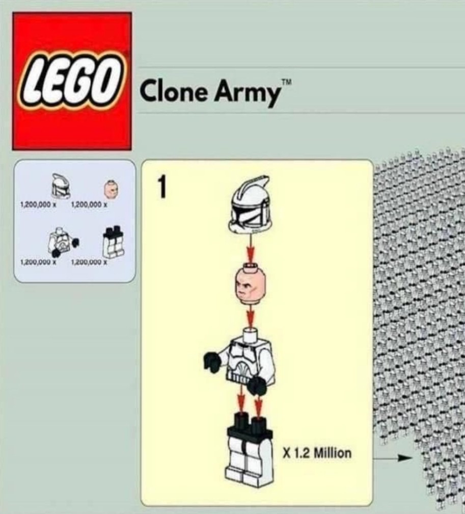 Clone army - meme