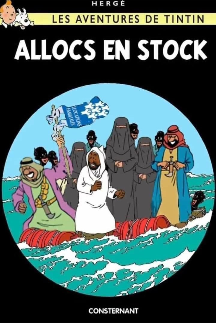 Tintin - Allocs en stock - meme