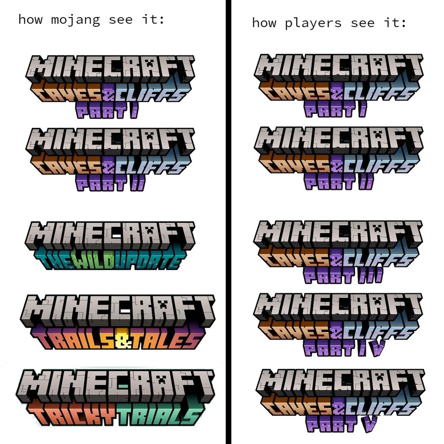 How players see it - meme