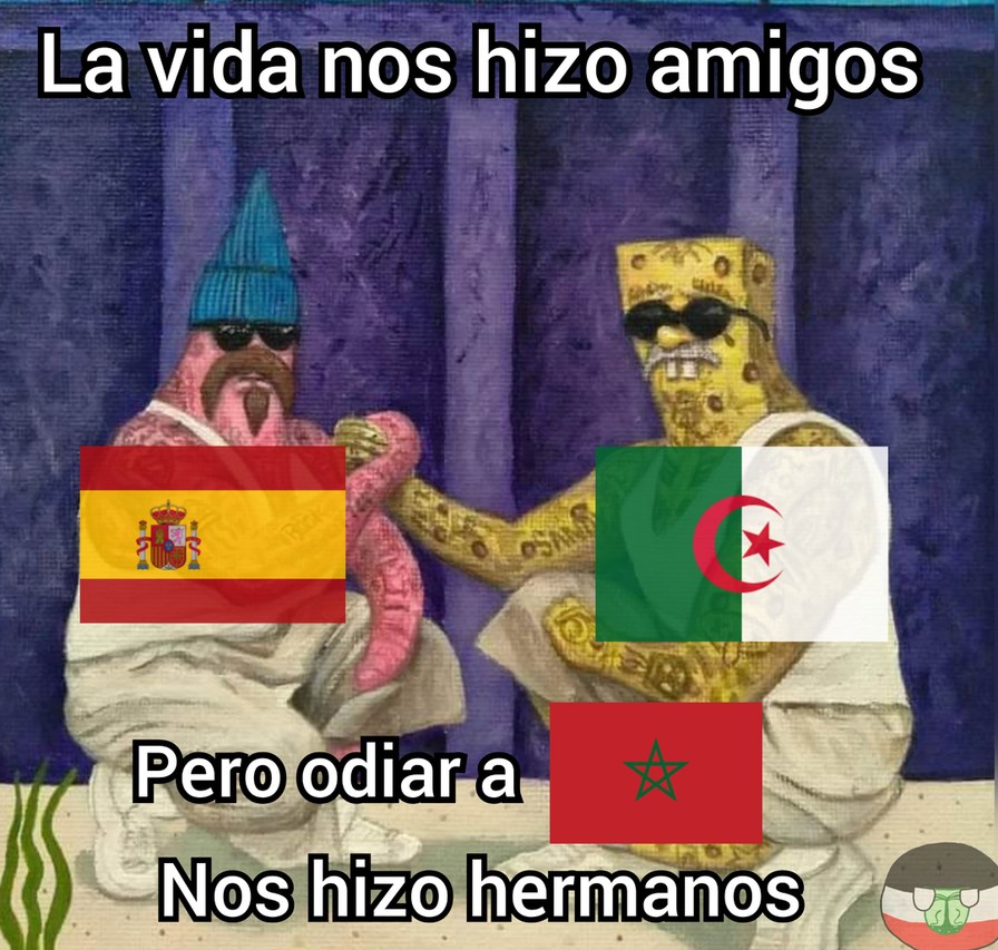 Marruecos es de España y Argelia :trolldevil:... - meme