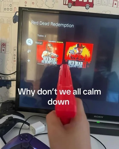 Calm down - meme