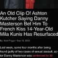 Ashton Kutcher and Mila Kunis letters