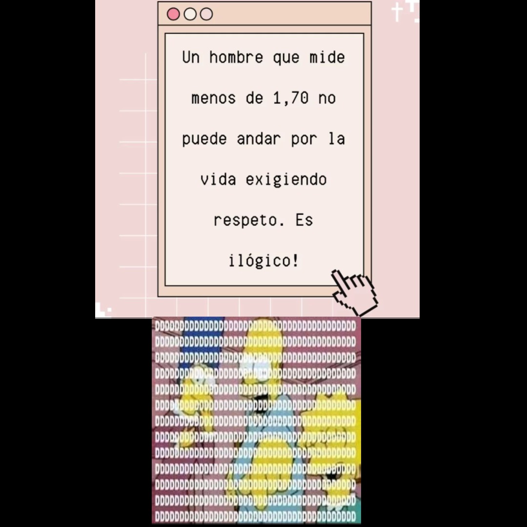Mi compa el que se cree gigante por medir 1.71 - meme