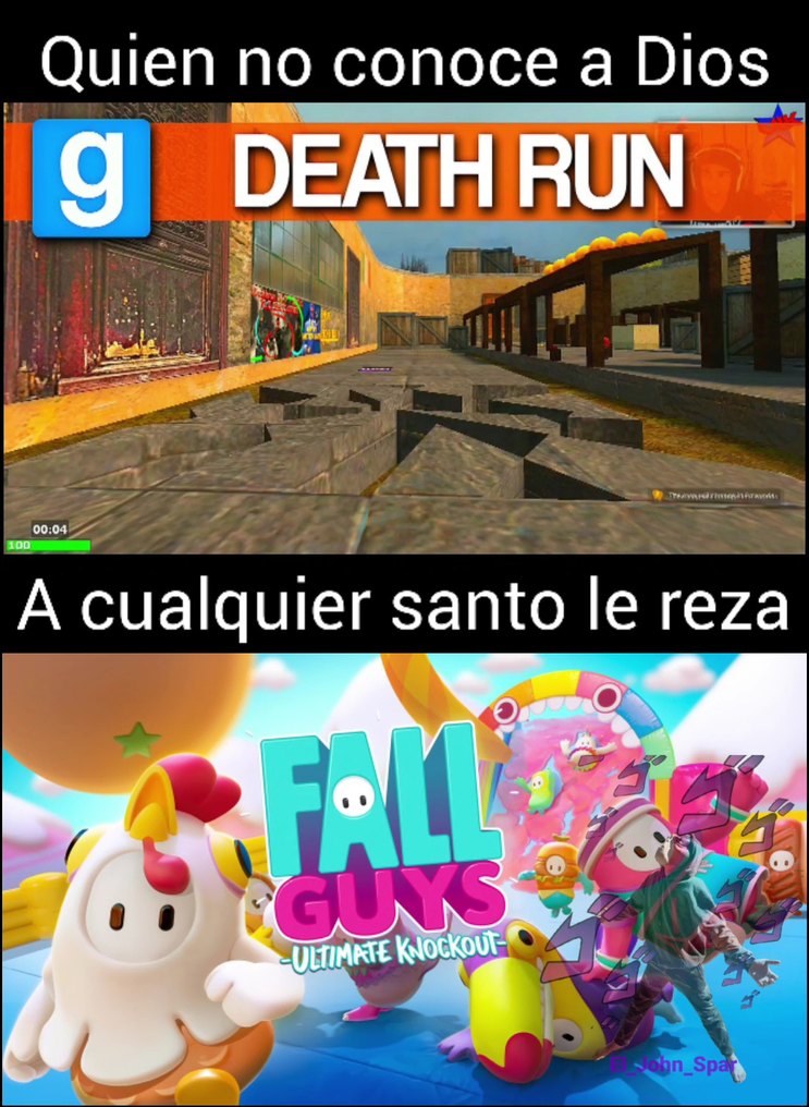 Me encantaba el Death Run - meme