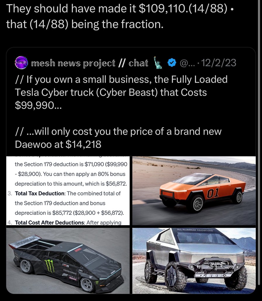 Based Cybertruck - meme