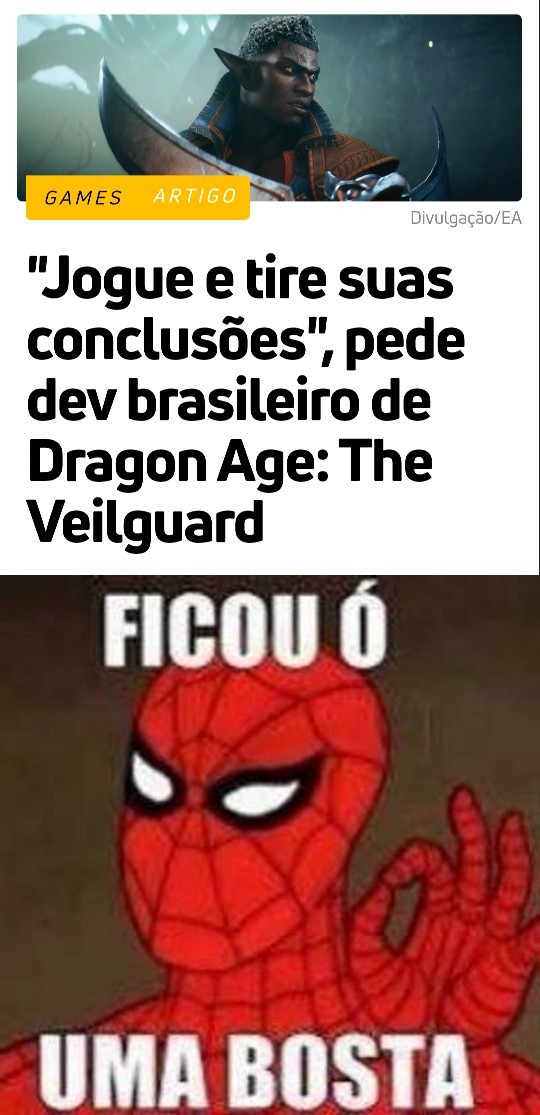 Passapanistas de jogos merdas - meme