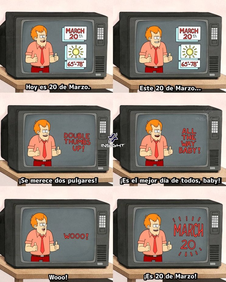 Feliz 20 de marzo Momodroiders :fuckyea: (Darle negativo/neutro en moderacion = Tr0lazo) - meme