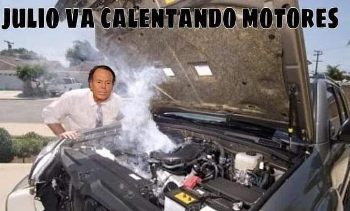 Julio ya va calentando motores con memes