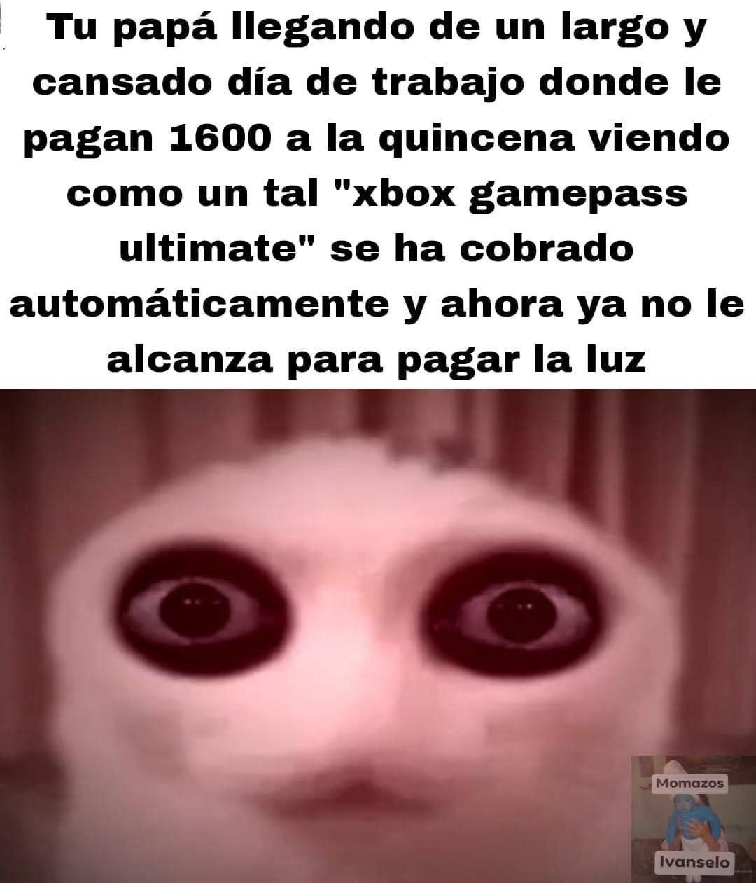 papá descubriendo el gamepass viral - meme