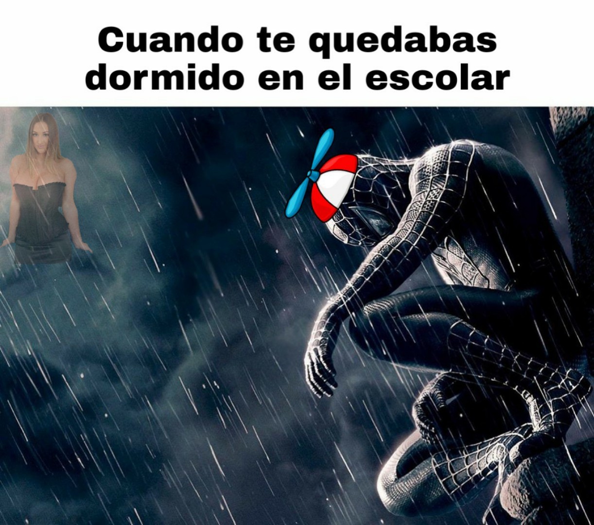 Despertabas en otro país - meme