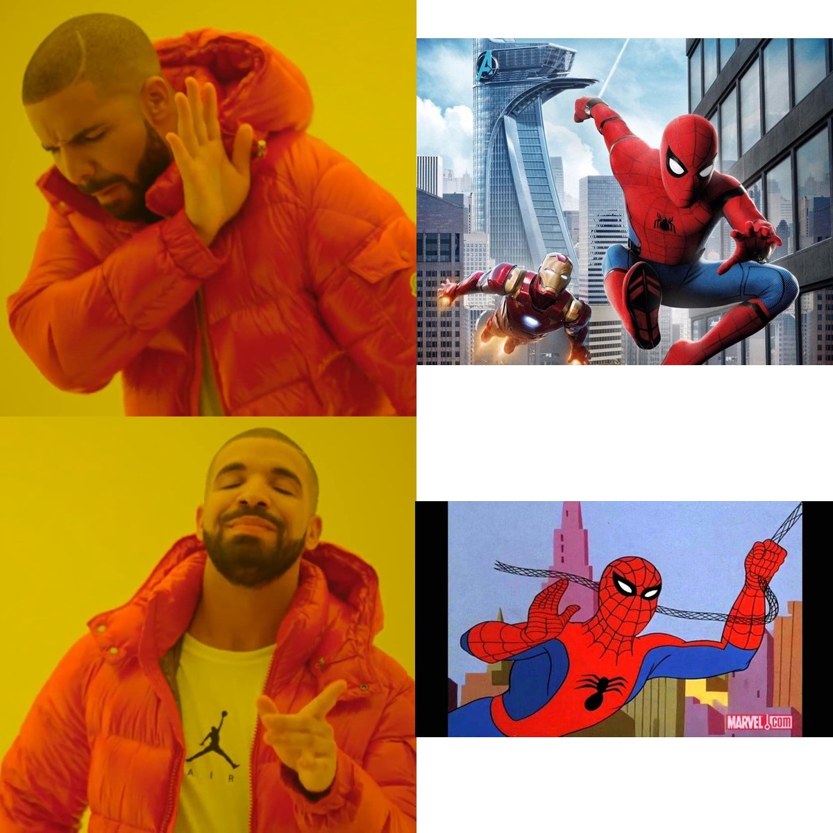 el mejor spider-man - meme