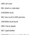 Chicken talk...