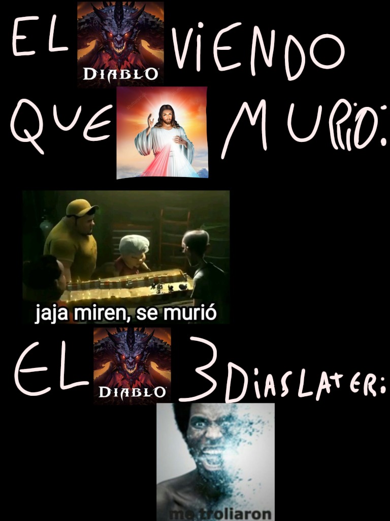 Al titulo lo crucificaron (y revivio) - meme