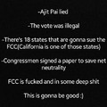 Yay we get to keep Net-Neutrality