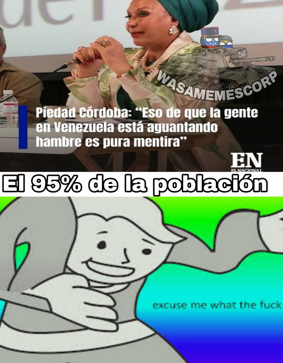Colombiana de mierda - meme