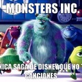 Monsters Inc. No es un musical