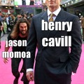 Jason moamoa y henry cavill