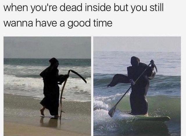 Surfer reaper - meme