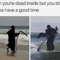 Surfer reaper