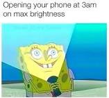 Phone brightness - meme