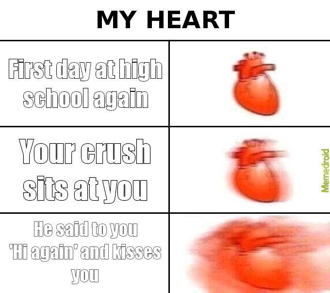 First day - meme
