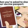 Get vaccinated, but fuck the cards