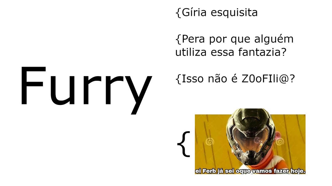 Furry, Gíria esquisita - meme