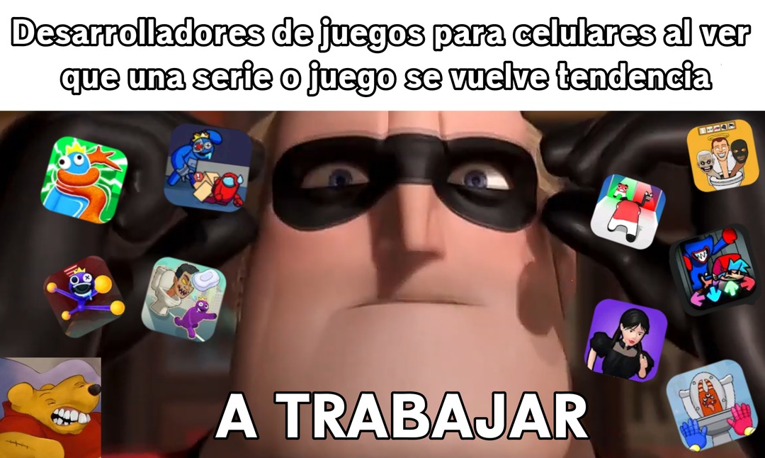 Juegos de dudosa calidad - meme