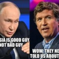 Tucker Carlson Putin interview in a nutshell