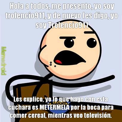 Trolencio 911 - meme