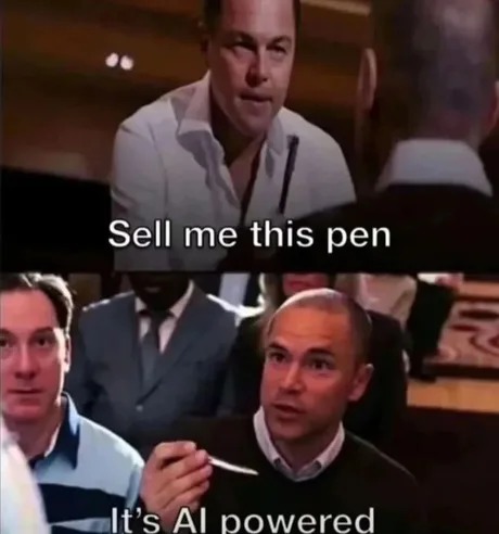 Sell me this pen - meme
