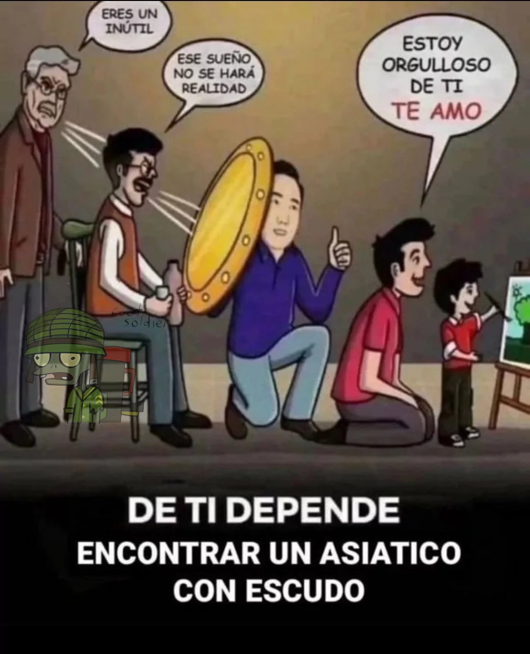 La cara parece de la familia medina de los sinson - meme