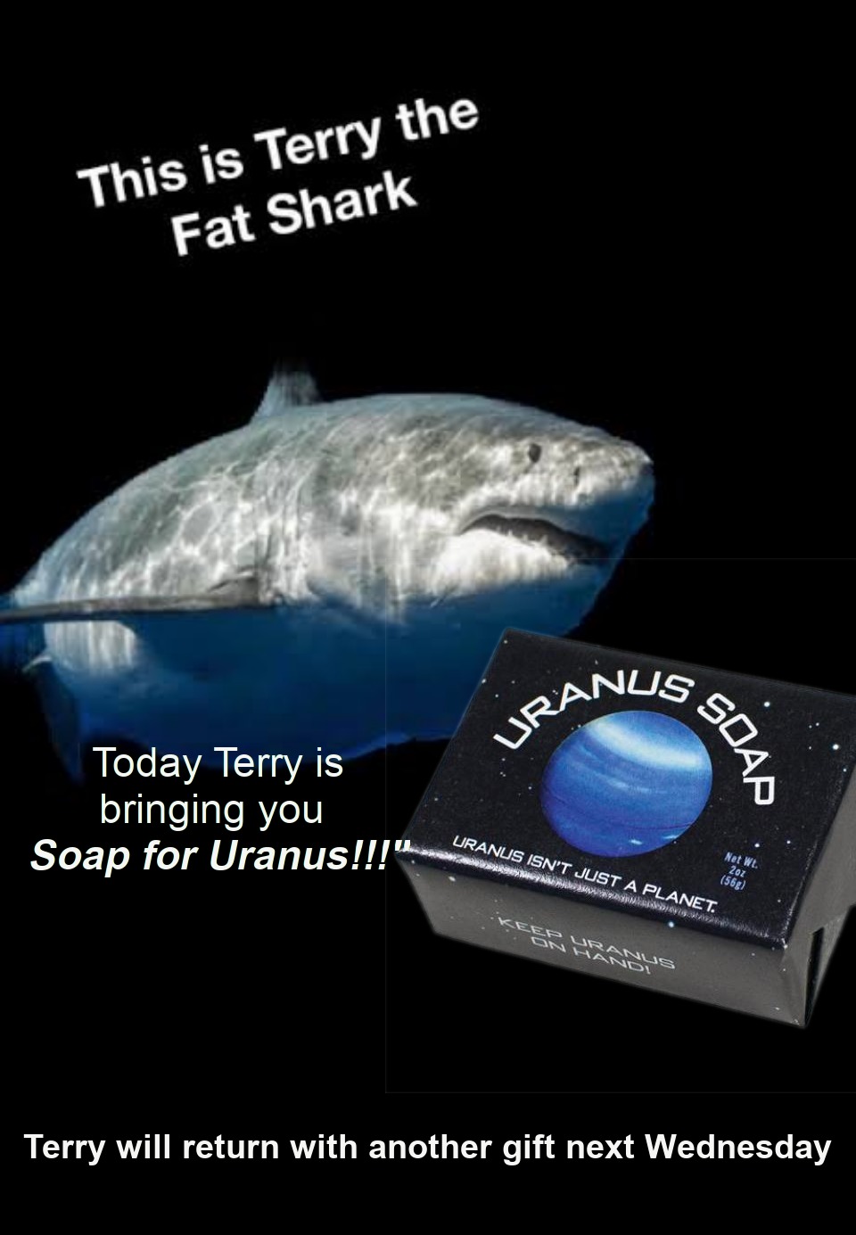 Clean uranus with terry - meme