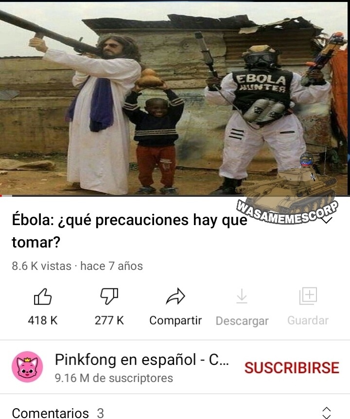 Ebola :Virgin: Cristo :Chad: - meme