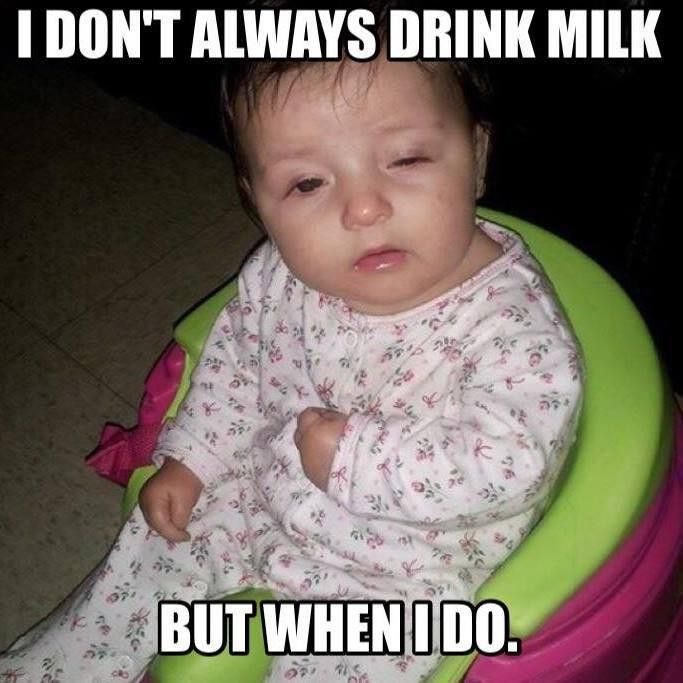 MilK baby milk - meme