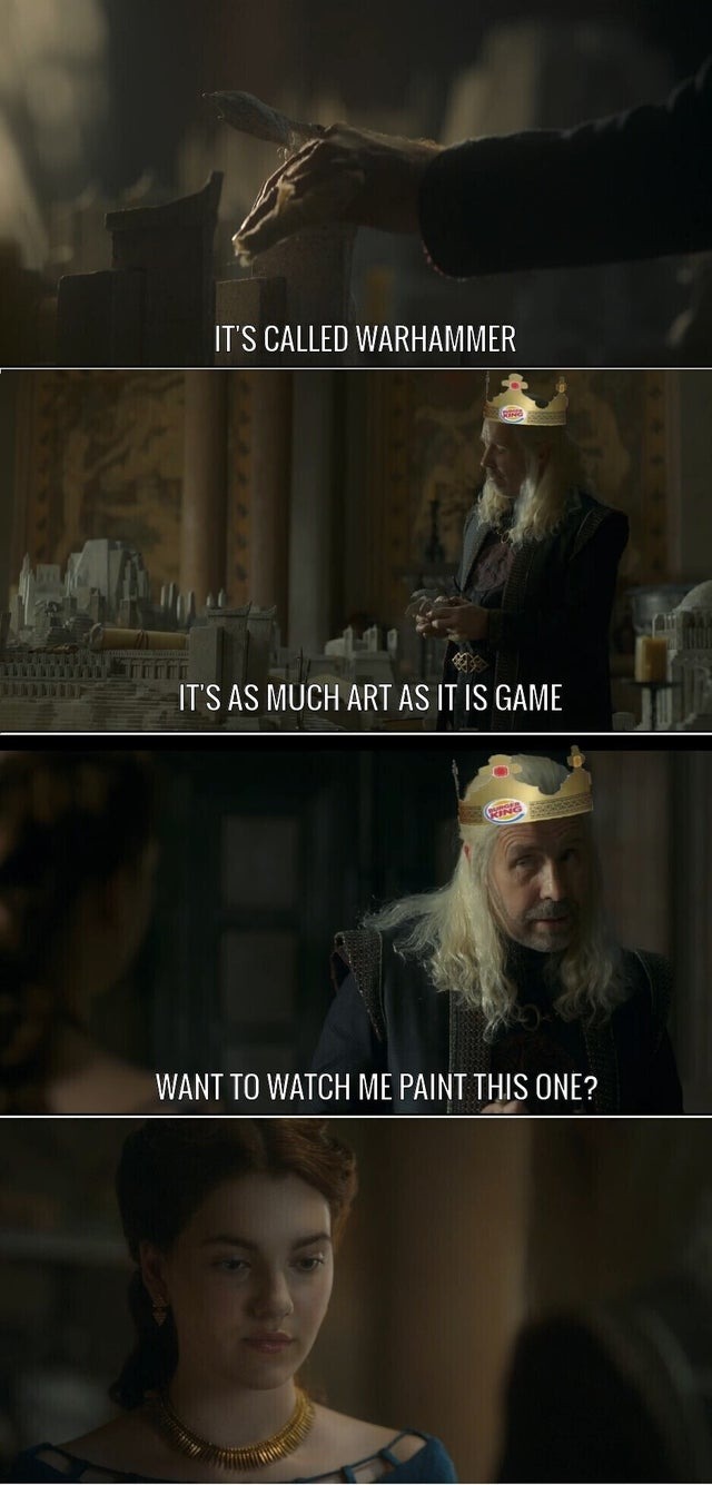 For the Warhammer and House of the Dragon enjoyers - meme