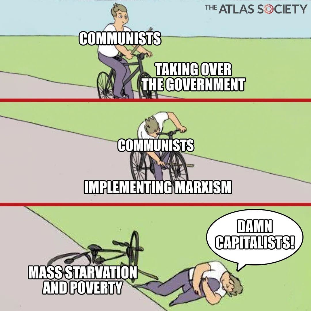 Commies suck - meme