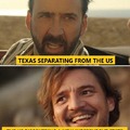 To complete the cycle Texas should apply to join Mexico.