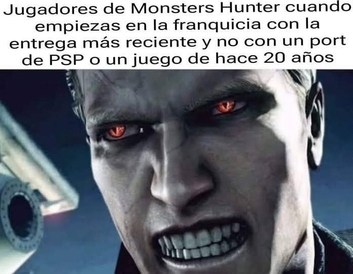 te atreviste a jugar al monster hunter moderno y los veteranos te odian - meme