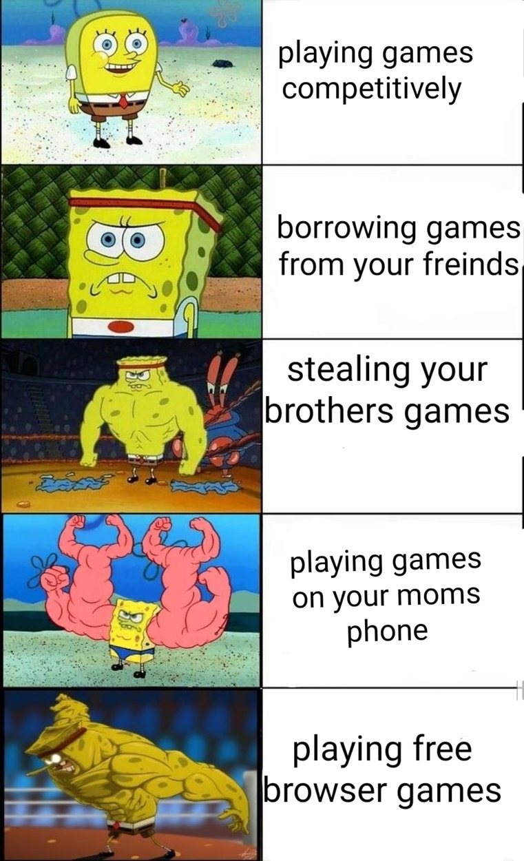 Browser games were the shit in my 5th grade class - meme