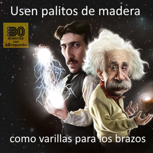 Usen palitos de madera como varillas - Meme titiritero